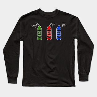 Indifferent Colors Long Sleeve T-Shirt